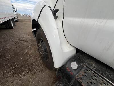 Ford F-750 Left Fender Extension for a Ford F750