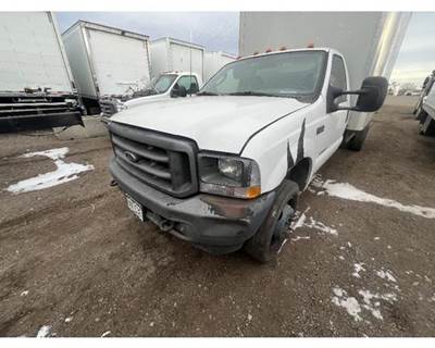 2003 Ford F-550 Complete Hood Assembly with Grill and Headlights