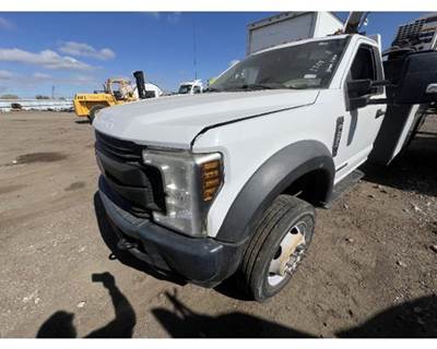 2018 Ford F-550 Complete Hood Assembly with Grille and Headlights