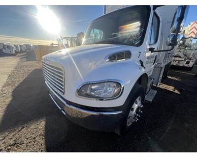 Used 2017 Freightliner M2 106 Complete Hood Assembly with Grille and Headlights