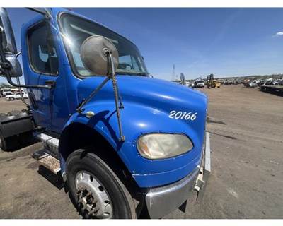 2008 Freightliner M2 106 Complete Hood Assembly with Headlights and Grille