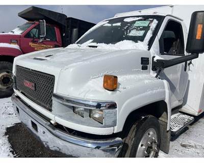 2008 GMC C5500 Complete Hood Assembly with Grille and Dual Headlights