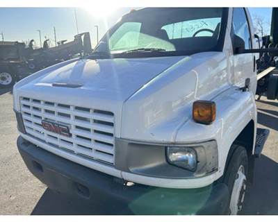 2008 GMC C5500 Complete Front Hood with Headlights and Grille