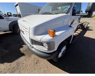 Used 2005 GMC C5500 Complete Hood Assembly with Grille and Headlights