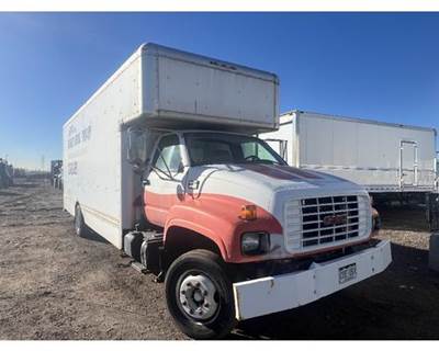 2000 GMC C6500 Complete Hood Assembly with Grille and Headlights