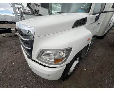 2015 Hino 268 Complete Hood Assembly with Grille and Headlights