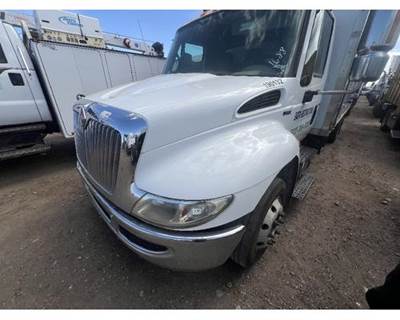 2010 International 4300 Complete Hood Assembly with Grille and Headlights