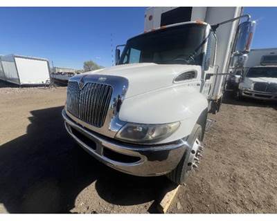Used 2010 International 4300 Complete Hood Assembly with Grill and Headlights