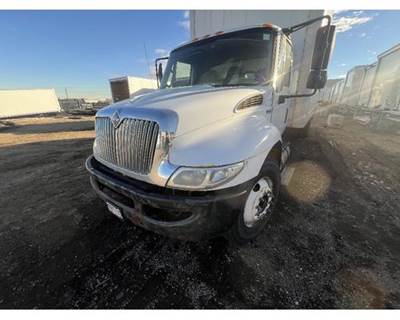 2013 International 4300 Complete Hood Assembly with Grill and Headlights