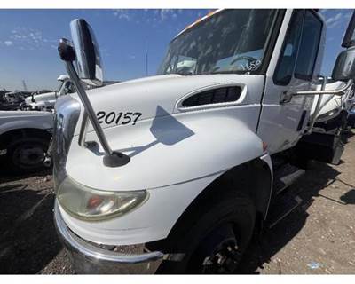 2005 International 4400 Complete Hood Assembly with Grill and Headlights
