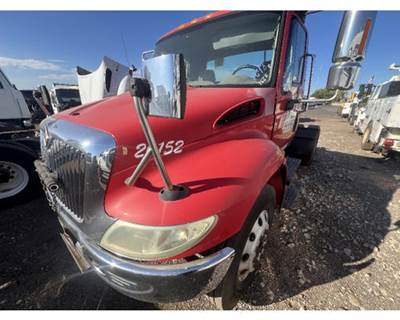 2004 International 4400 Complete Hood Assembly with Grille and Headlights