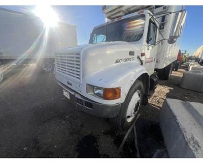 1995 International 4700 Complete Hood Assembly with Grille and Headlights