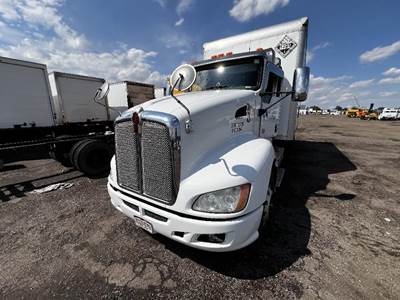 2013 Kenworth T680 Complete Hood Assembly with Grille and Headlights