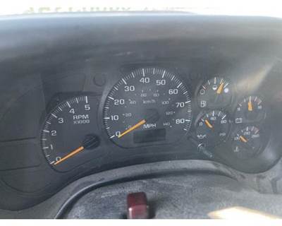 Chevrolet C4500 Instrument Panel Cluster