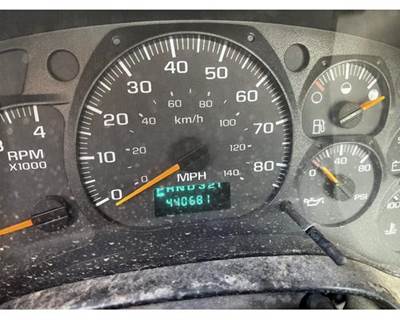 GMC C5500 Instrument Panel Cluster