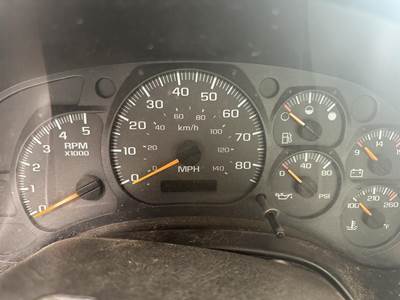 GMC C6500 Instrument Panel Cluster