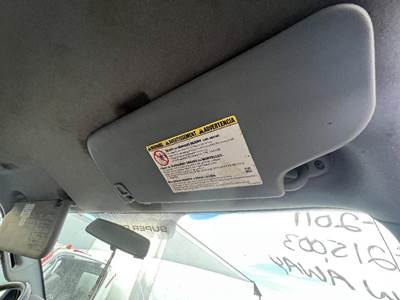 Ford F-750 Interior Sun Visor for a Ford F750