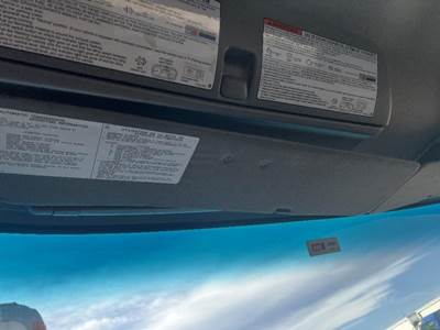 Hino 268 Interior Sun Visor