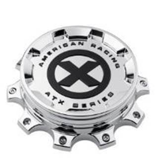 ATX Front Premium Screw On Cap, Chrome