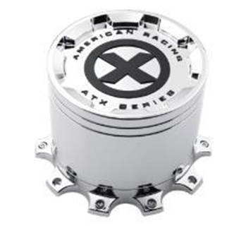 ATX Rear Premium Screw On Cap, Chrome