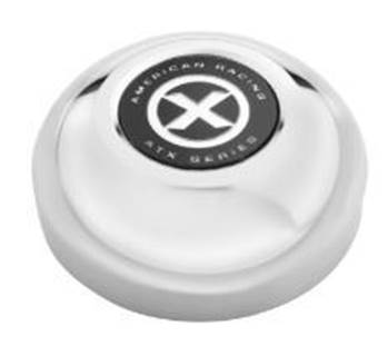ATX Rear Axle Cover Cap, Chrome