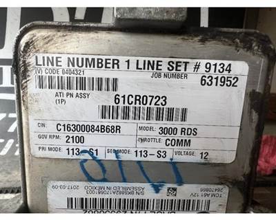 International Transmission Control Module (TCM) for a International 4400