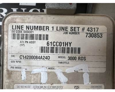 International Transmission Control Module (TCM) for a International 4400