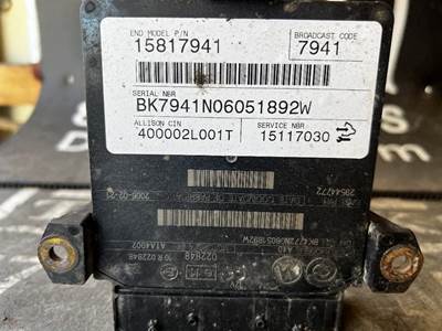 GMC Transmission Control Module (TCM) for a GMC C5500