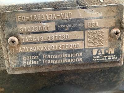 Fuller Transmission for a Kenworth T800