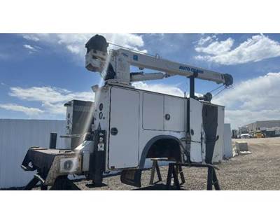 2007 Auto Crane 11' Service Body w/ 10,000 Lb Hydraulic Crane & Compressor, For Parts for Ford F750