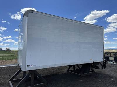 Brown 18' Van Body Truck Body