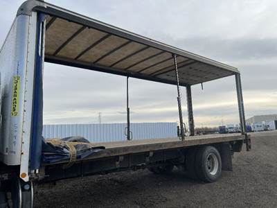 Brown 24' Van Body Truck Body