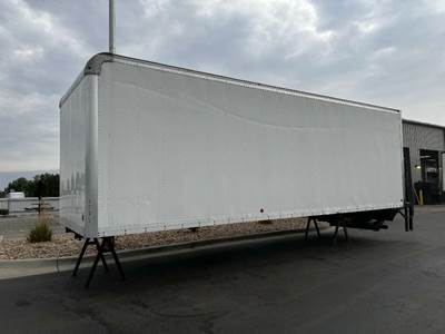 Brown 26' Van Body Truck Body