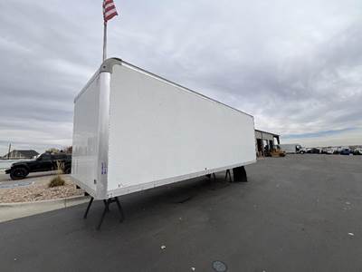 Brown 26' Van Body Truck Body