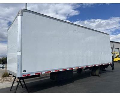 Brown 26' Van Body Truck Body 102"W x 103"H with Underbody Liftgate