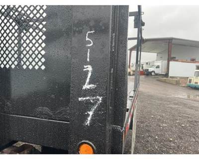 Custom 12' x 96" Flatbed Truck Body w/ Upper Rack & Underbody Toolbox
