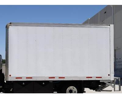 Used 16'L 96"W 98"H Tire Service Van Body with Dhollandia Liftgate and Tire Equipment
