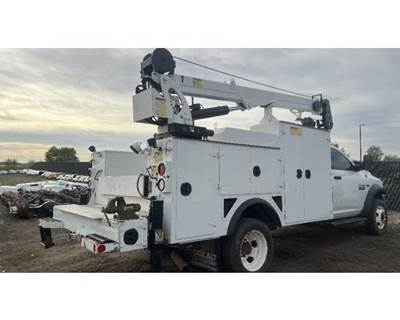 2016 Ram 5500 11' IMT Mechanics Crane Body w/ 7,500 Lb Crane & Vanair Air Compressor