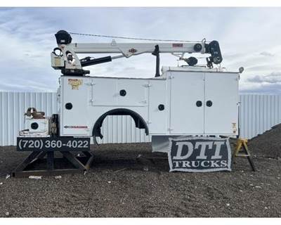 2011 IMT 14' Service Body w/ 30' Hydraulic Crane 7500 Lb Lift for Ford F750