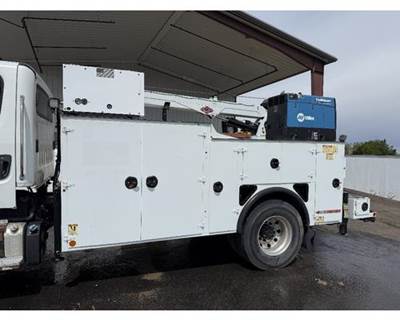 2019 IMT 14' Service Body w/ 10,000 lb Hydraulic Crane for Freightliner M2 106