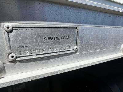 Supreme 24' Dry Van Body Truck Body