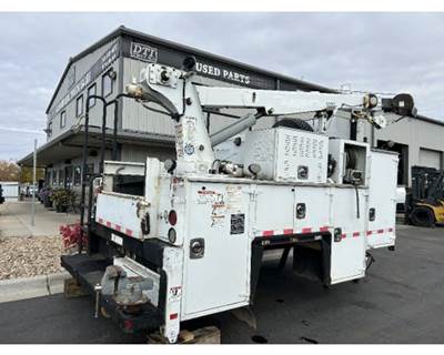 2004 Maintainer 12'L x 96"W Service Body Truck Body w/ 6000 Lb Hydraulic Crane