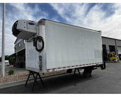 2018 Morgan 16' Reefer Van Body with Carrier Supra 660 and Waltco Liftgate