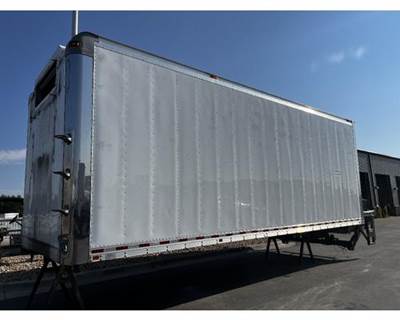 Used Morgan 24' Reefer Van Body 24'L 102"W 103"H with Maxon 3000LB Underbody Gate