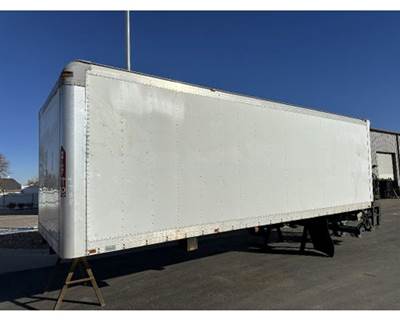 Used 2011 Morgan 24'L 96"W 85"H Van Body w/ Maxxon Aluminum Platform Liftgate for Hino 338