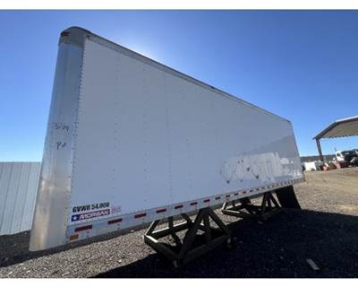 Morgan 26' Van Body 96"W x 97"H, Plywood Siding, Aluminum Roof, E-Track