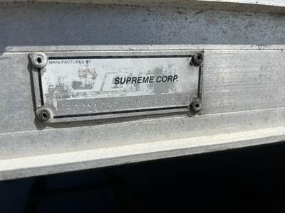 Supreme 16' Dry Van Body Truck Body