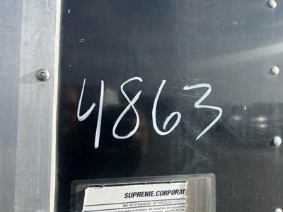 Supreme 24' Dry Van Body Truck Body