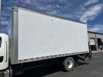 20'L 102"W 103"H Van Body, Aluminum Siding, Rear Roll Up Door, Side Swing Door,