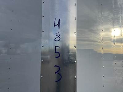 26'L 102"W 102"H Van body With liftgate Aluminum Siding, Rear Roll Up Door,